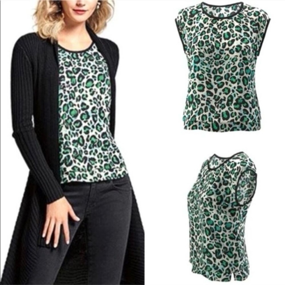 ♥️ CAbi #3260 Cheetah Envy Print Jungle Top - Picture 8 of 10